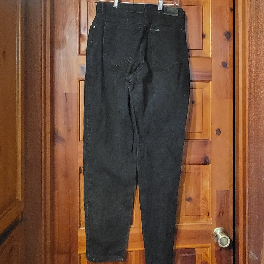 Vintage Lee Sz13 long black jeans